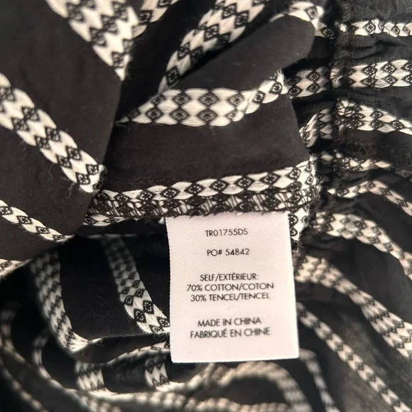 DEREK LAM Calypso Shirt Cotton Blend Blouse - Picture 9 of 10